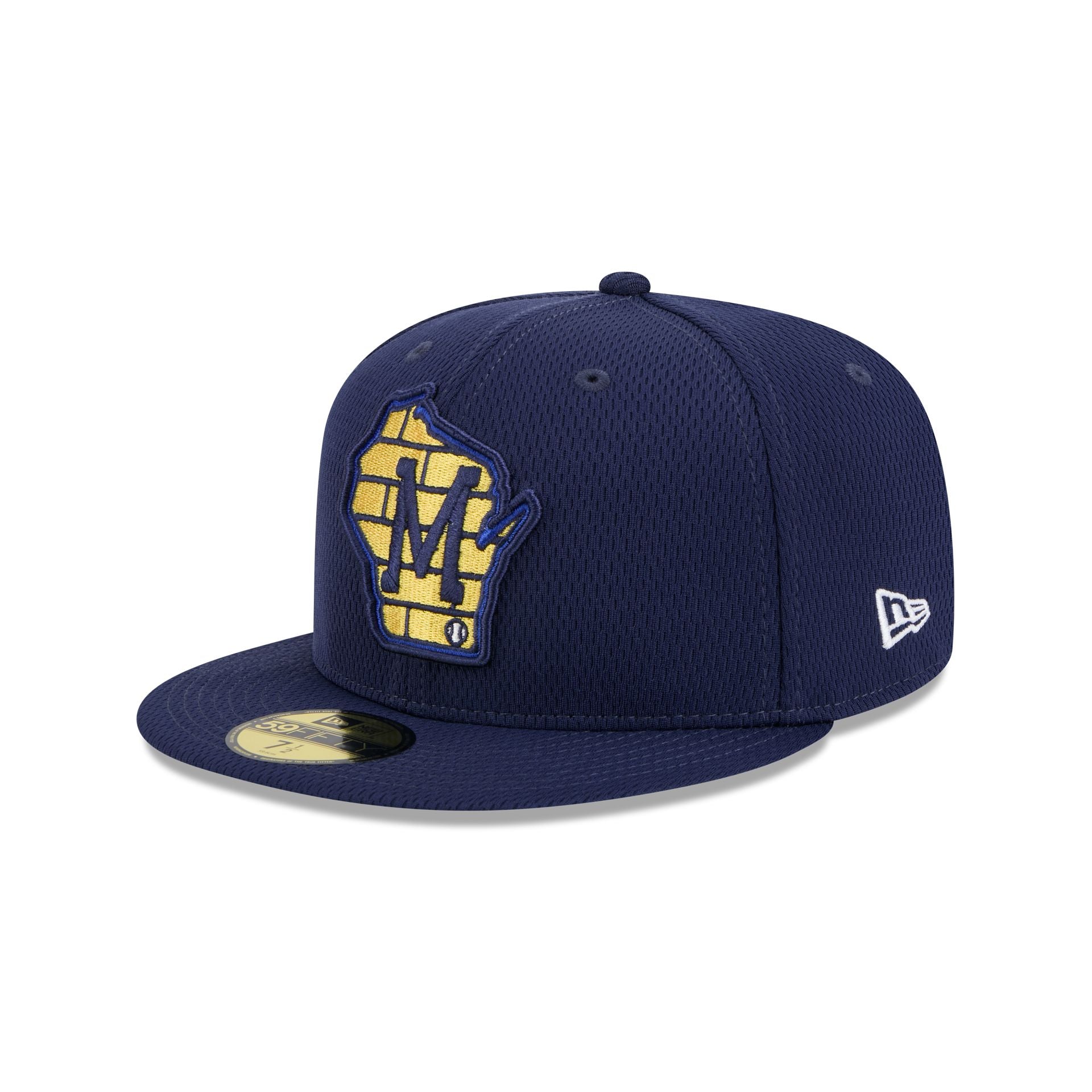 Milwaukee Brewers 2025 Clubhouse Alt 59FIFTY Fitted
