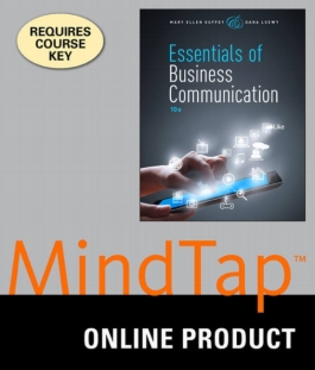 MindTap Business Communication for Guffey/Loewy's Essentials of Business Communication 10th Edition â€“ PDF/EPUB Version Downloadable