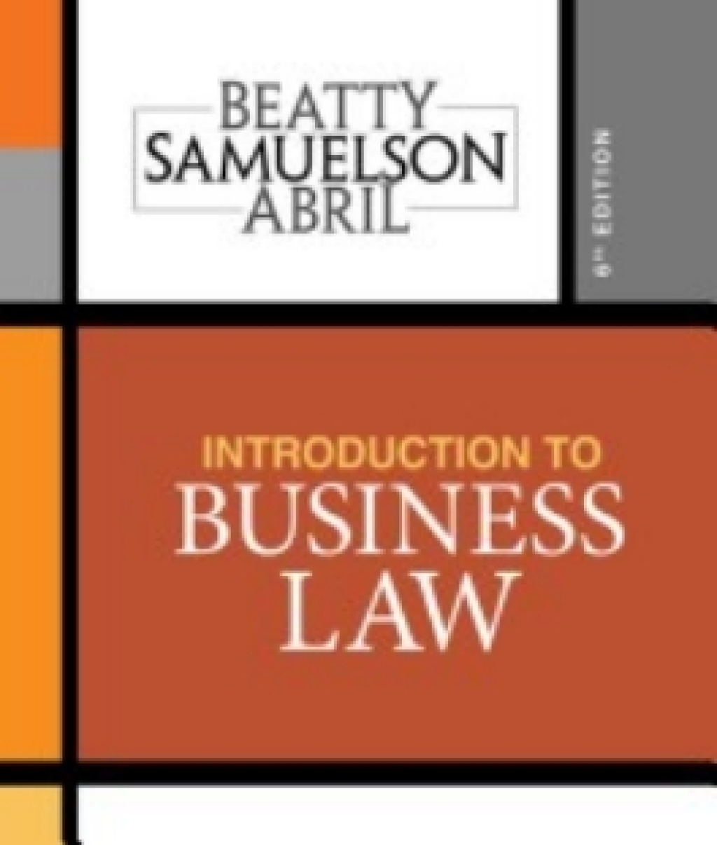 MindTap Business Law for Beatty/Samuelson/Abril's Introduction to Business Law 6th Edition â€“ PDF/EPUB Version Downloadable