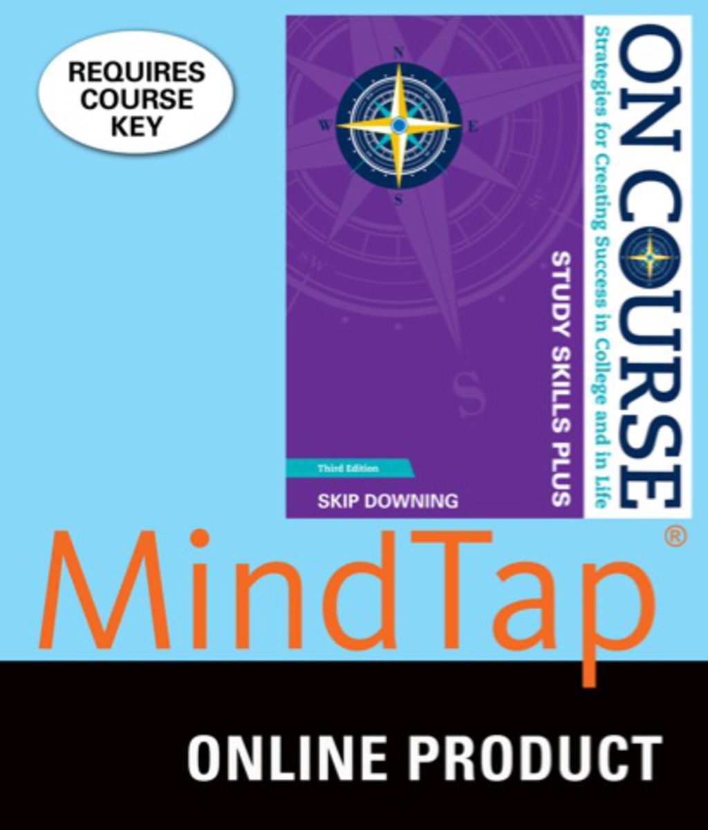 MindTap College Success for Downing's On Course Study Skills Plus 3rd Edition â€“ PDF/EPUB Version Downloadable