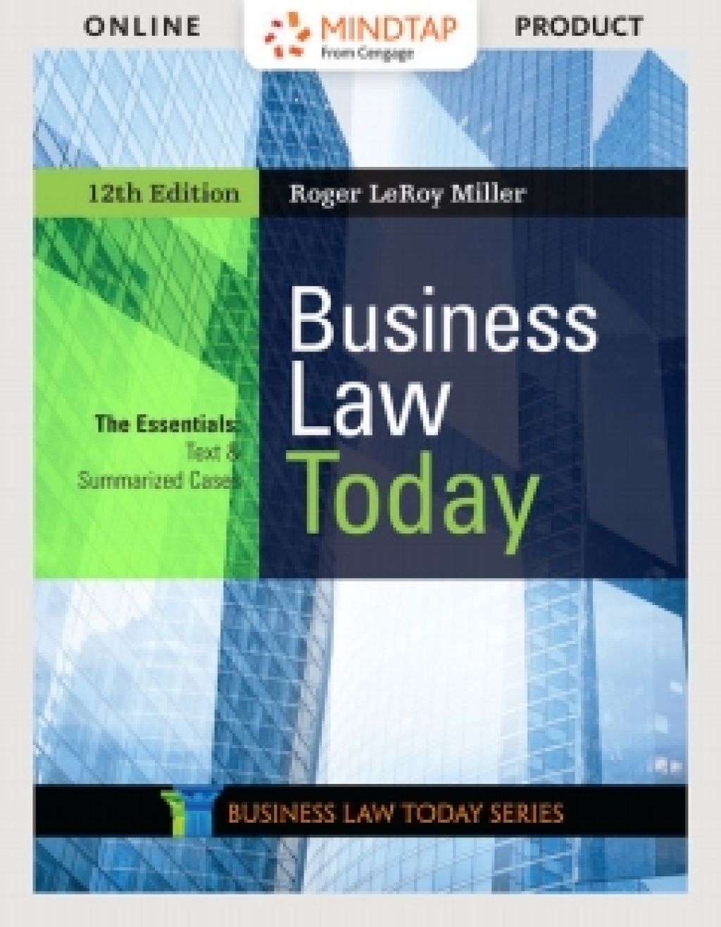 MindTap for Miller's Business Law Today, The Essentials 12th Edition â€“ PDF/EPUB Version Downloadable