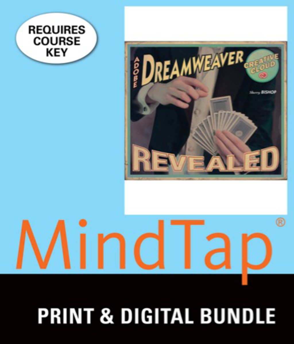 MindTap Media Arts and Design for Bishop's Adobe Dreamweaver Creative Cloud 1st Edition â€“ PDF/EPUB Version Downloadable