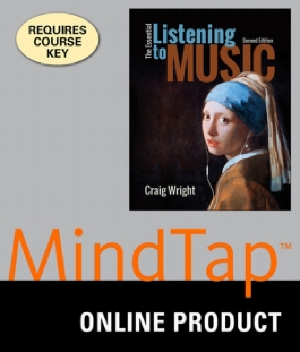 MindTap Music (with Active Listening Guide) for Wright's The Essential Listening to Music 2nd Edition â€“ PDF/EPUB Version Downloadable