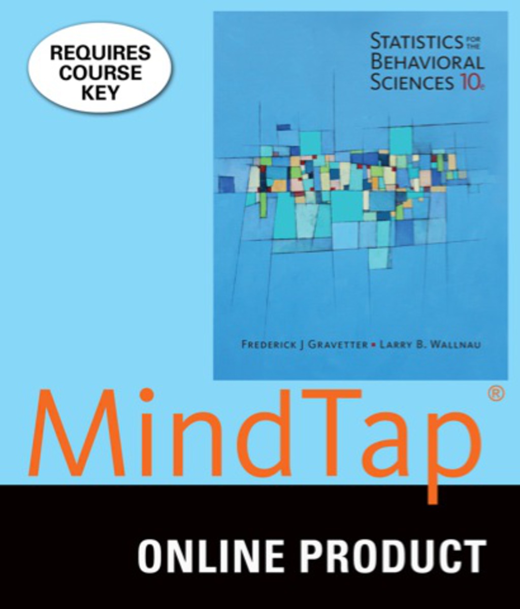 MindTap Psychology for Gravetter/Wallnau's Statistics for The Behavioral Sciences 10th Edition â€“ PDF/EPUB Version Downloadable
