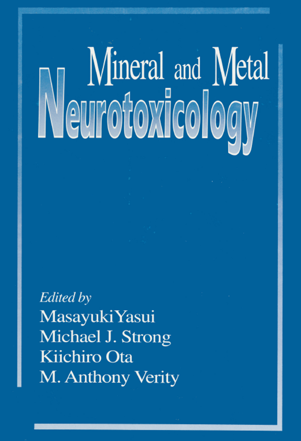 Mineral and Metal Neurotoxicology 1st Edition â€“ PDF/EPUB Version Downloadable