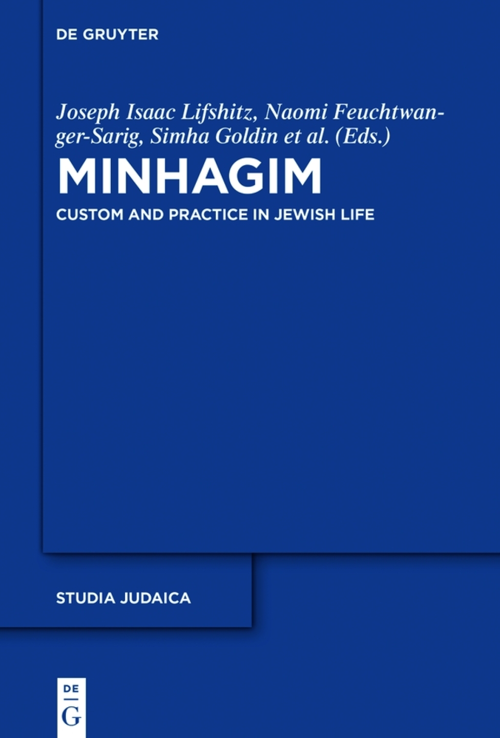 Minhagim Custom and Practice in Jewish Life 1st Edition â€“ PDF/EPUB Version Downloadable