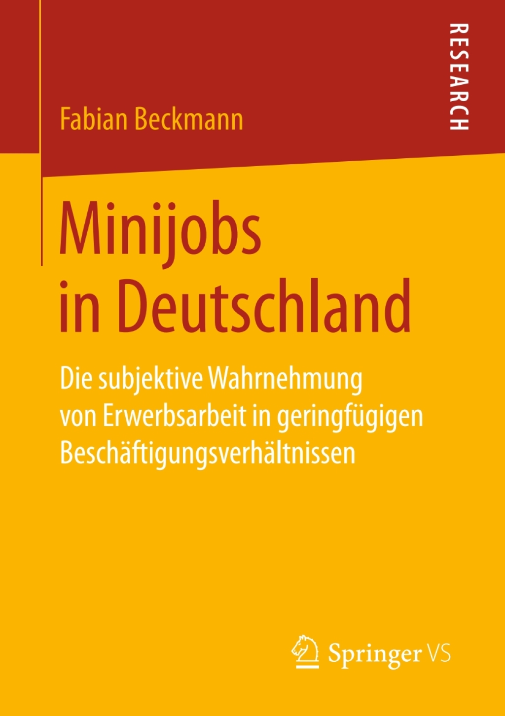Minijobs in Deutschland Die subjektive Wahrnehmung von Erwerbsarbeit in geringfÃ¼gigen BeschÃ¤ftigungsverhÃ¤ltnissen  â€“ PDF/EPUB Version Downloadable
