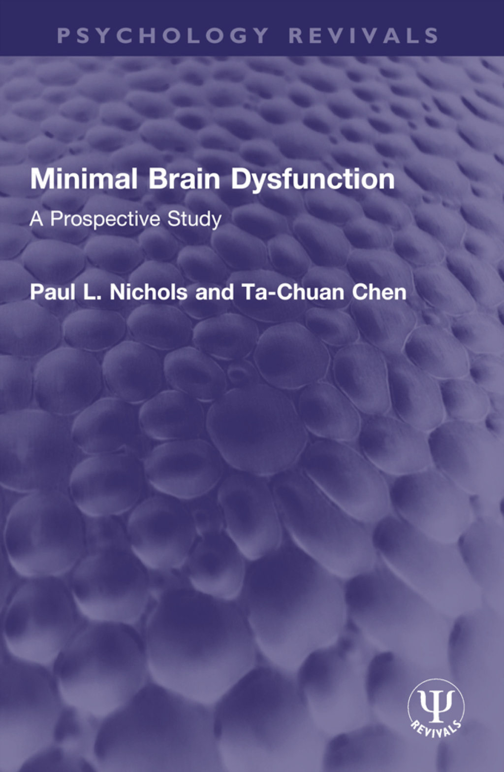Minimal Brain Dysfunction A Prospective Study 1st Edition â€“ PDF/EPUB Version Downloadable