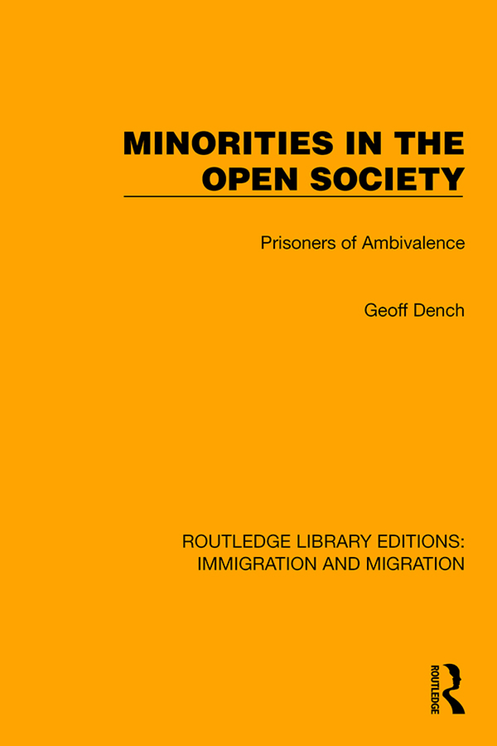 Minorities in the Open Society Prisoners of Ambivalence 1st Edition â€“ PDF/EPUB Version Downloadable
