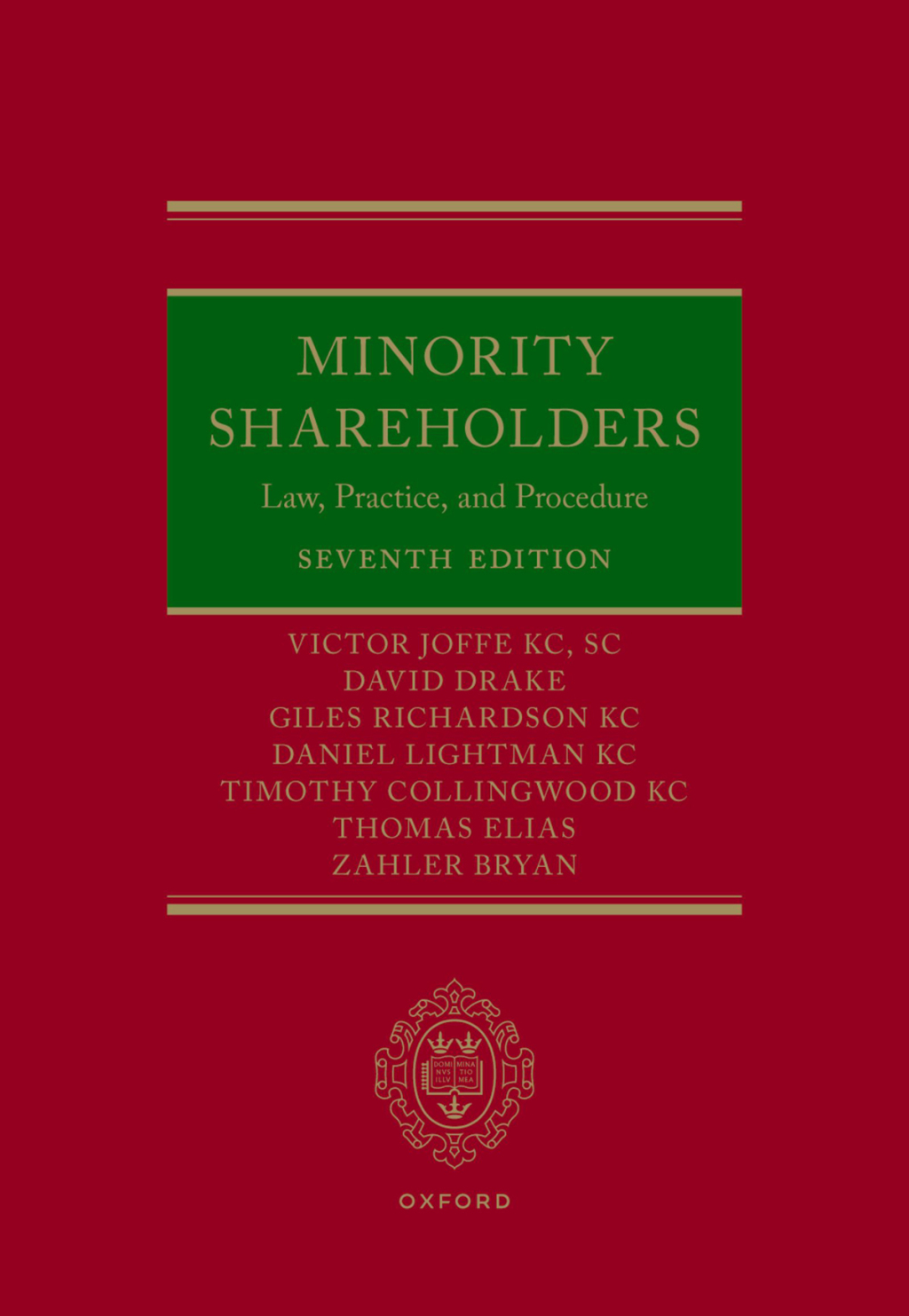Minority Shareholders Law, Practice, and Procedure 7th Edition â€“ PDF/EPUB Version Downloadable