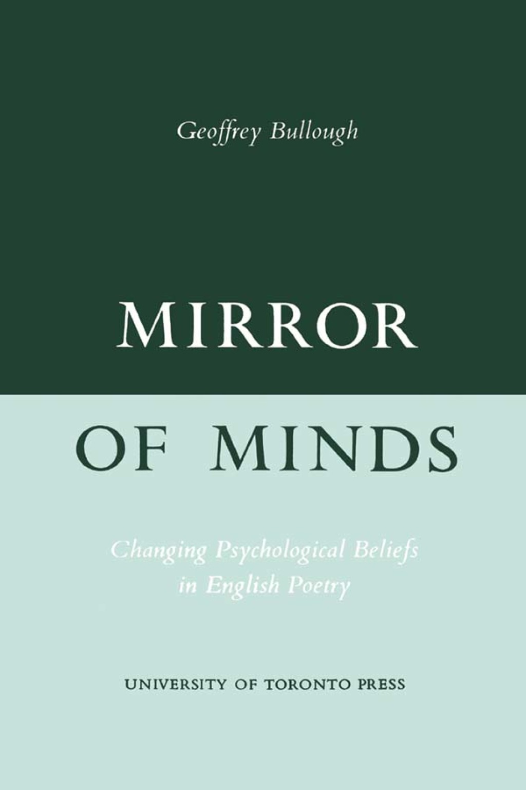 Mirror of Minds Psychological Beliefs in English Poetry 1st Edition â€“ PDF/EPUB Version Downloadable