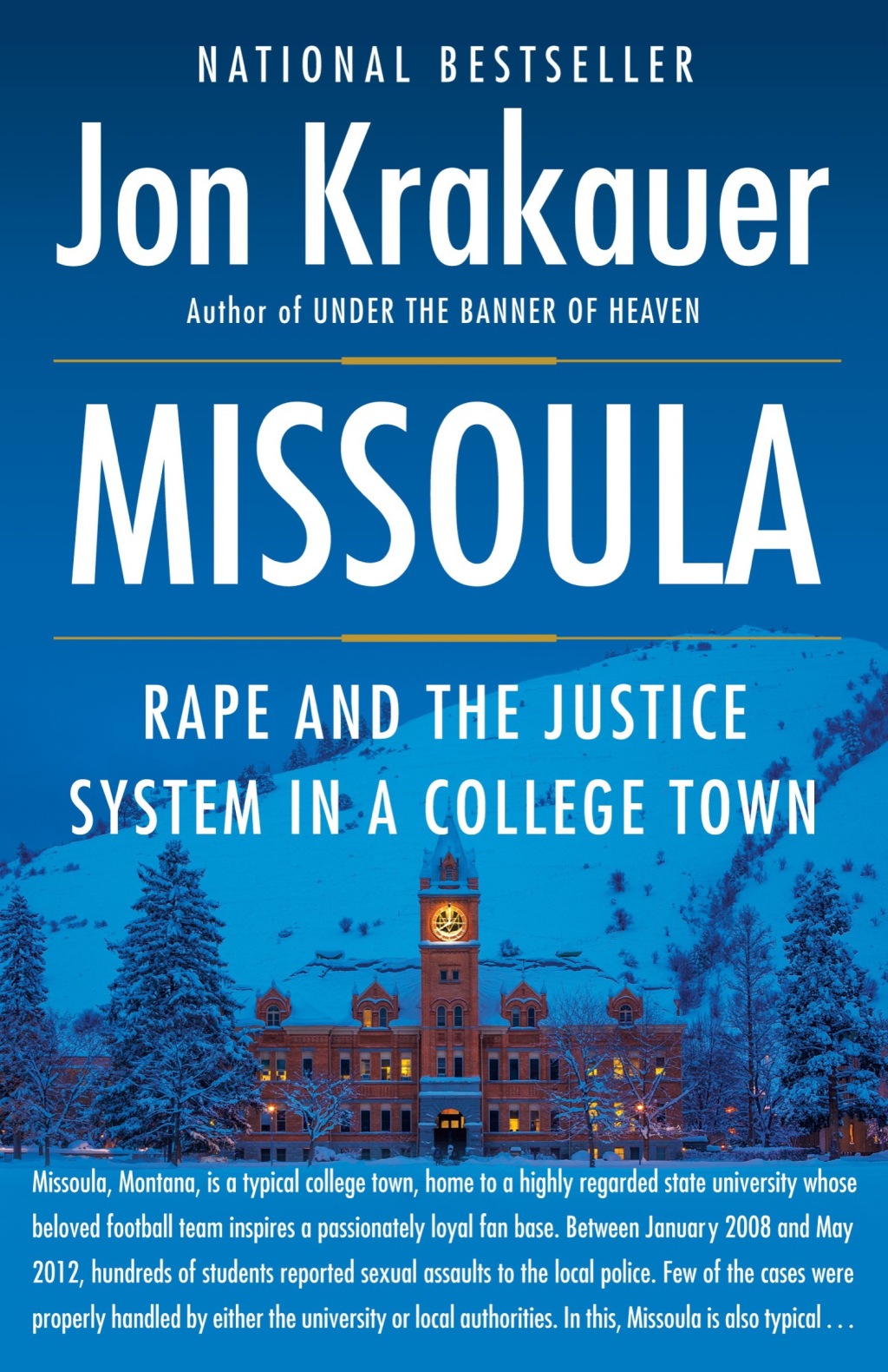 Missoula Rape and the Justice System in a College Town - (PDF/EPUB Version)