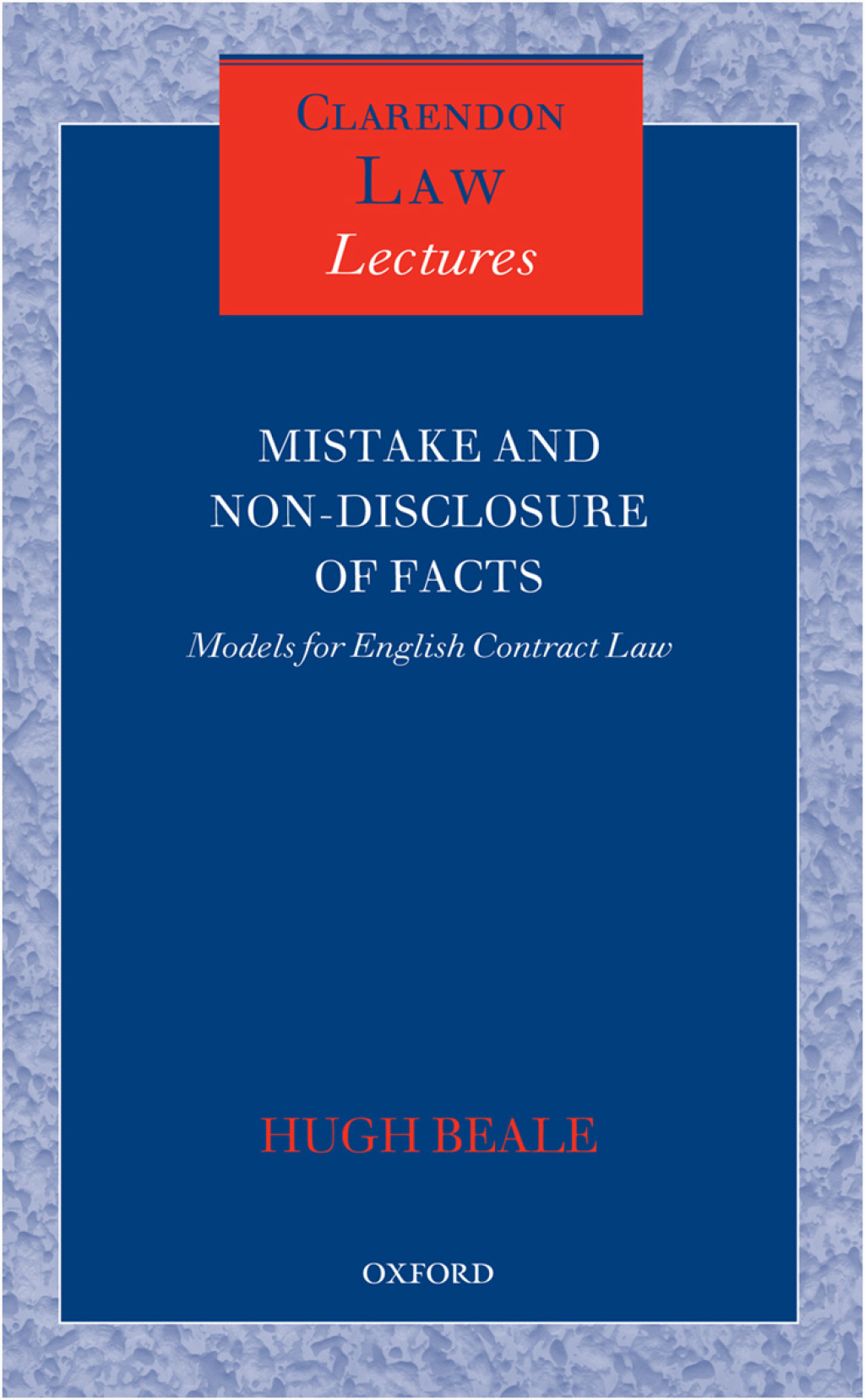 Mistake and Non-Disclosure of Fact Models for English Contract Law  â€“ PDF/EPUB Version Downloadable
