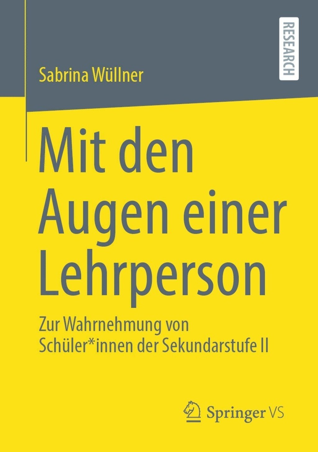 Mit den Augen einer Lehrperson Zur Wahrnehmung von SchÃ¼ler*innen der Sekundarstufe II  â€“ PDF/EPUB Version Downloadable