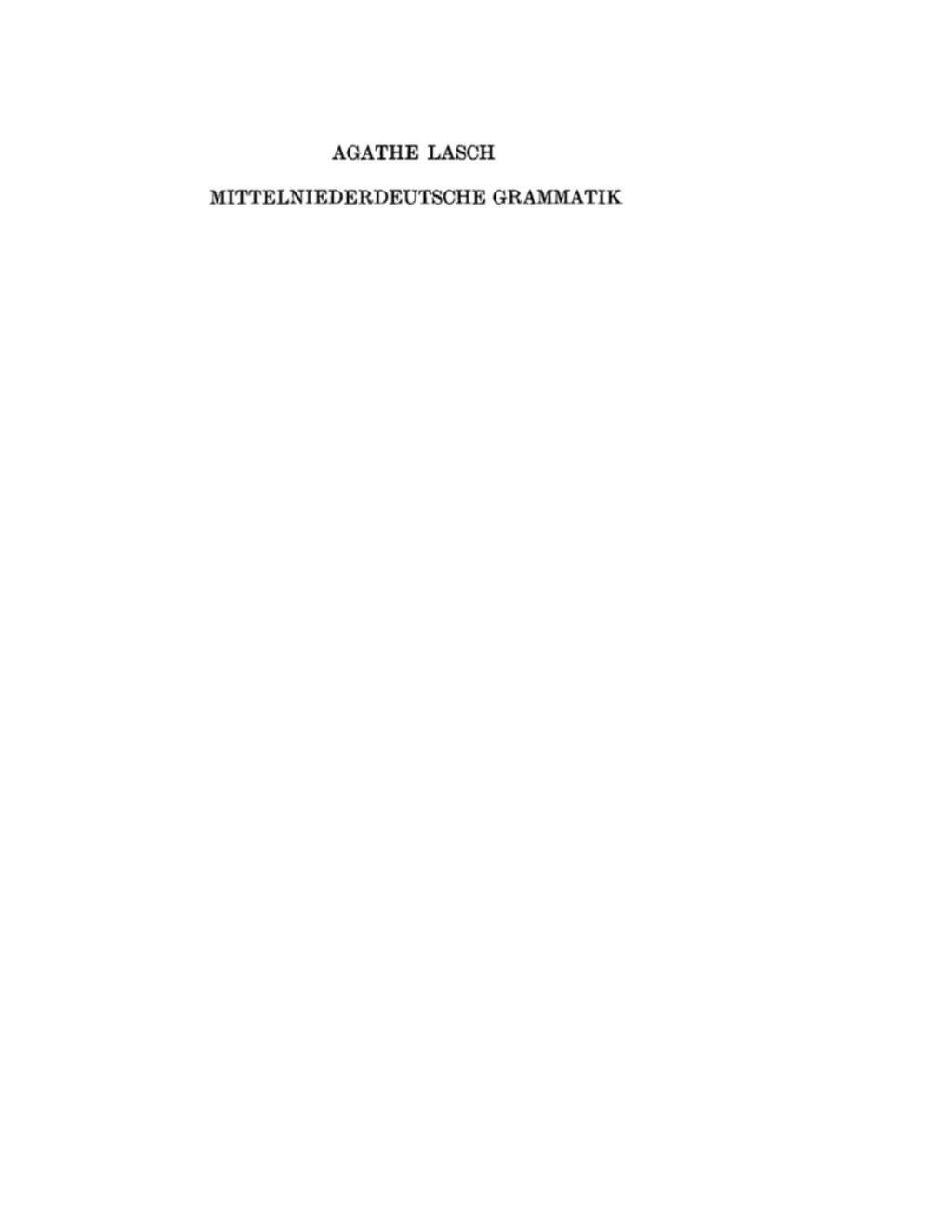 Mittelniederdeutsche Grammatik 2nd Edition â€“ PDF/EPUB Version Downloadable