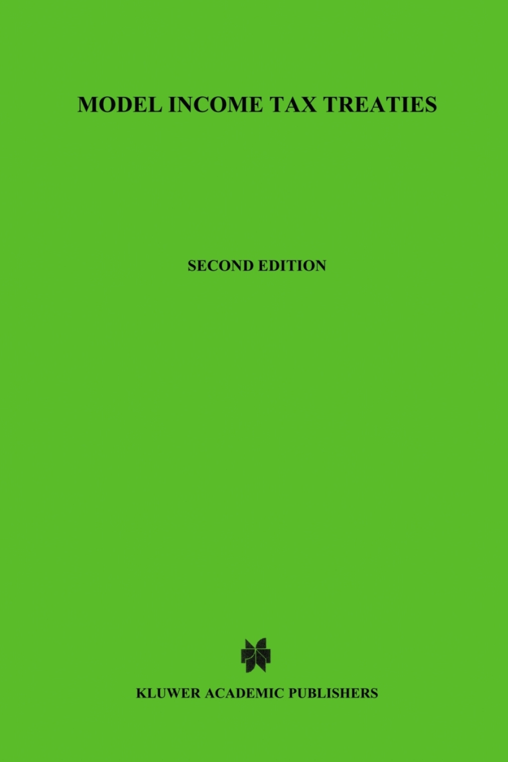 Model Income Tax Treaties 2nd Edition â€“ PDF/EPUB Version Downloadable