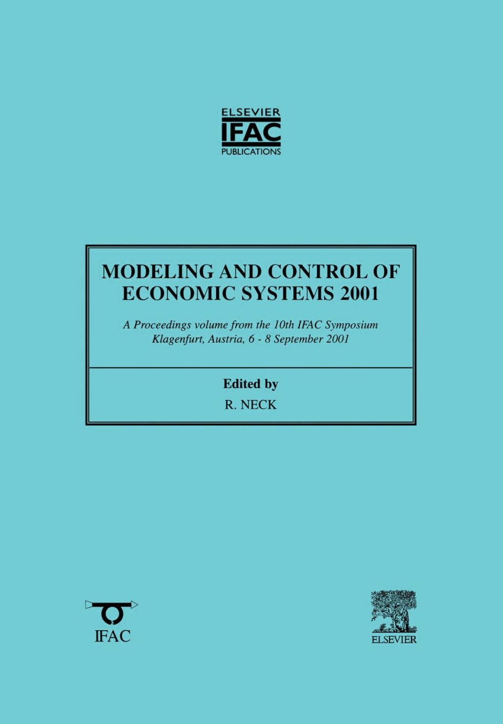 Modeling and Control of Economic Systems 2001  â€“ PDF/EPUB Version Downloadable