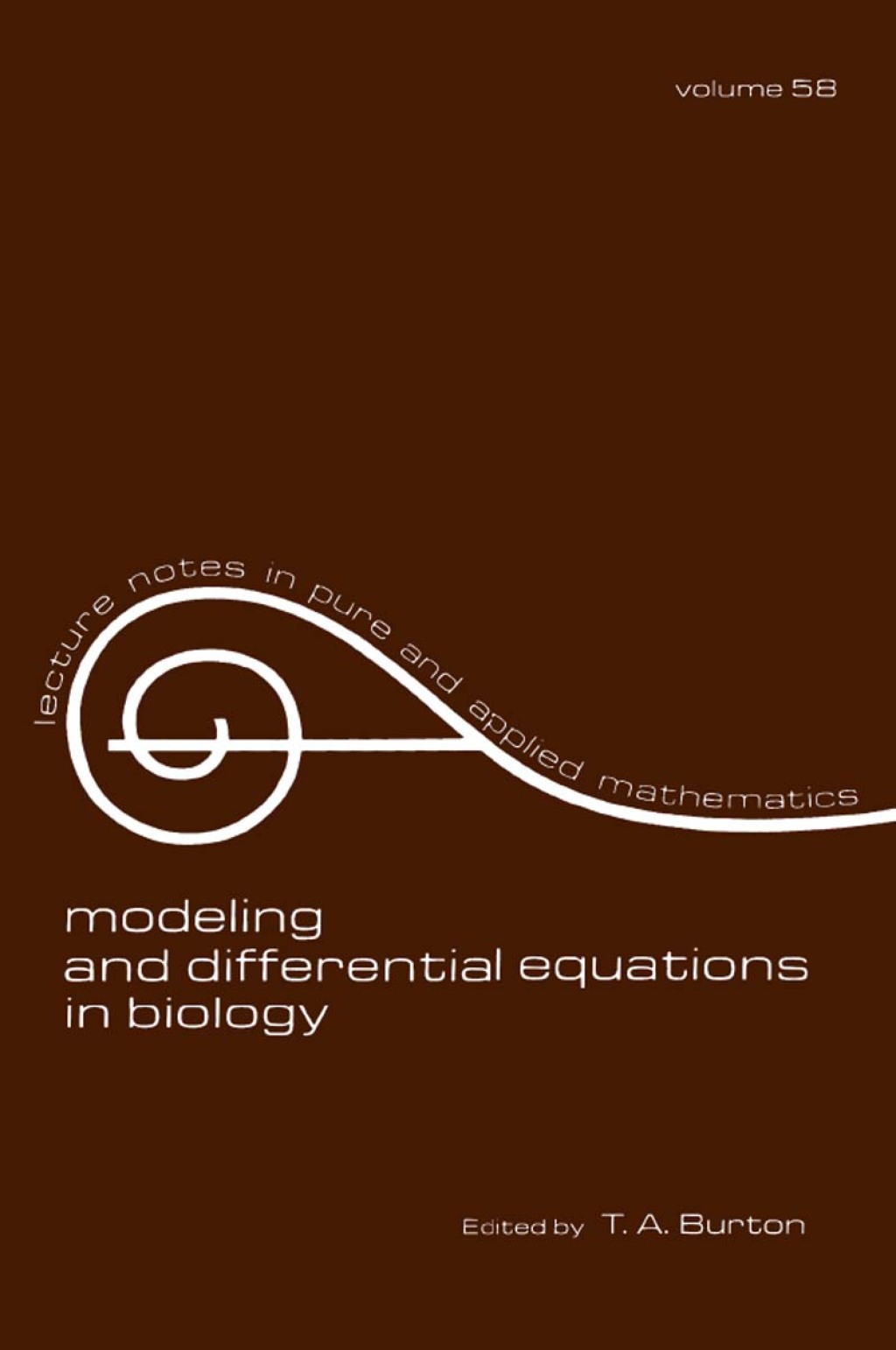 Modeling and Differential Equations in Biology 1st Edition â€“ PDF/EPUB Version Downloadable