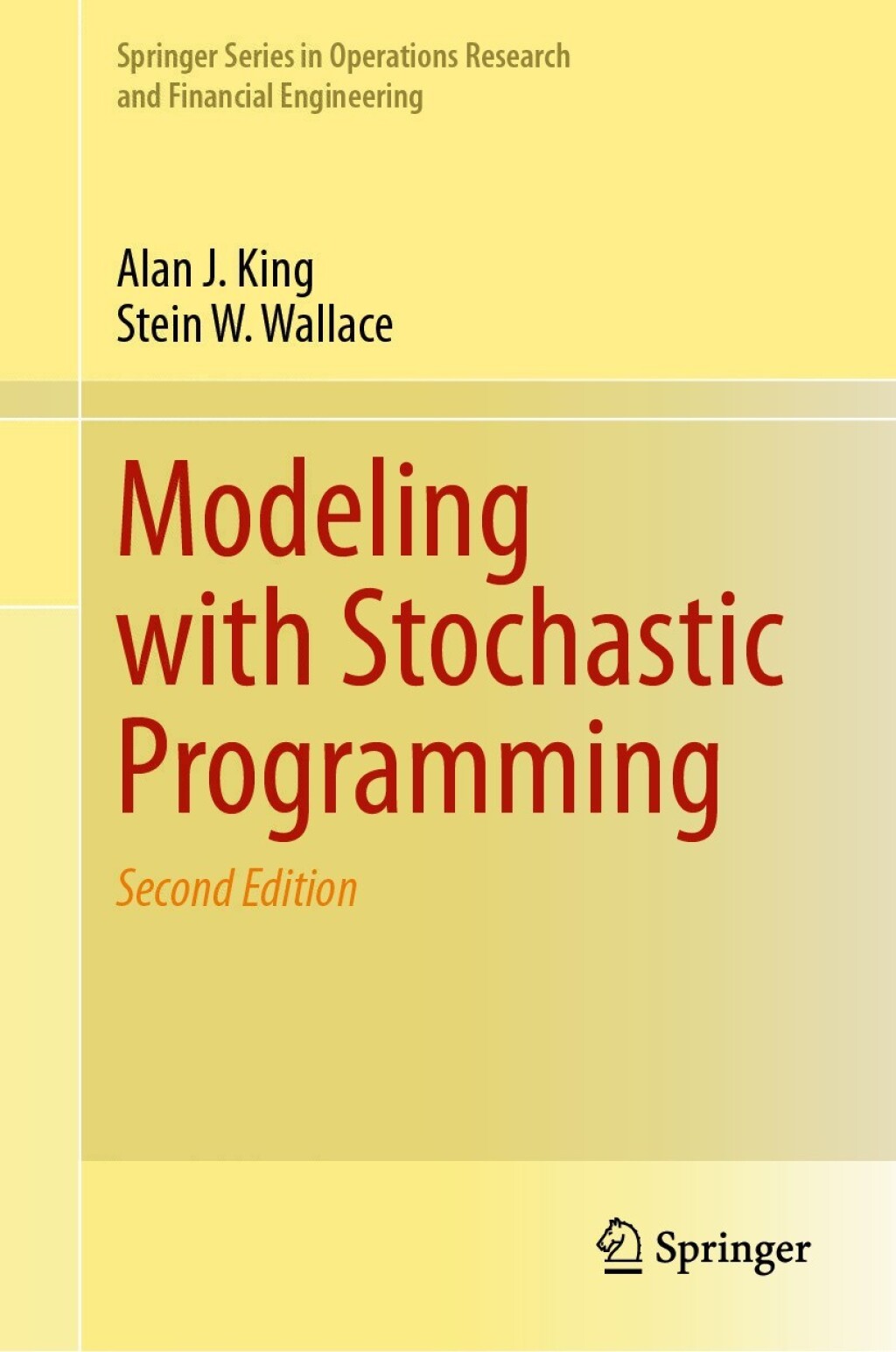 Modeling with Stochastic Programming 2nd Edition â€“ PDF/EPUB Version Downloadable