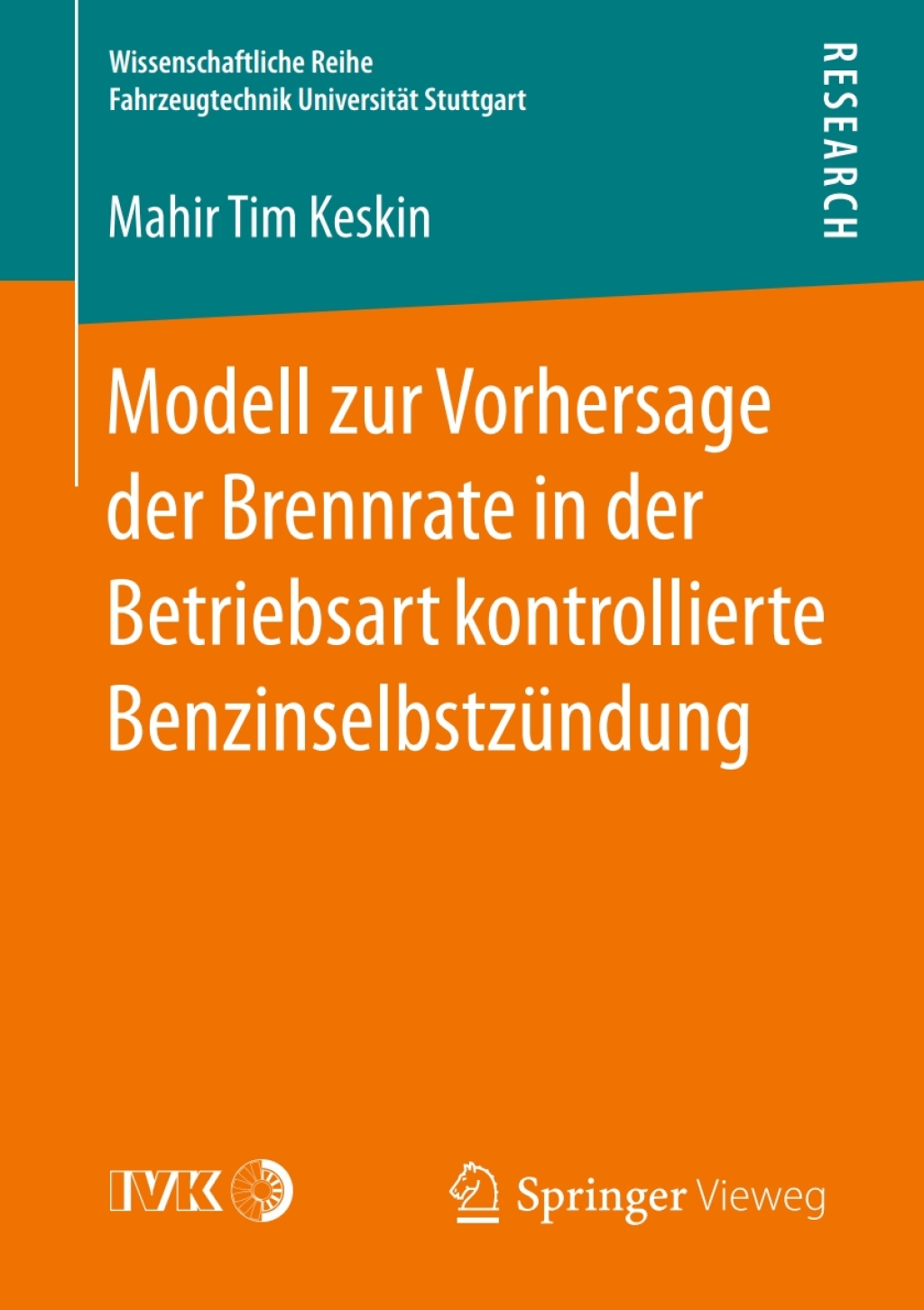 Modell zur Vorhersage der Brennrate in der Betriebsart kontrollierte BenzinselbstzÃ¼ndung  â€“ PDF/EPUB Version Downloadable