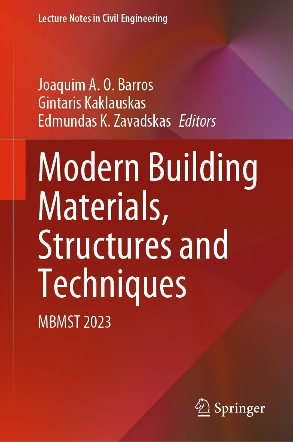 Modern Building Materials, Structures and Techniques MBMST 2023  â€“ PDF/EPUB Version Downloadable