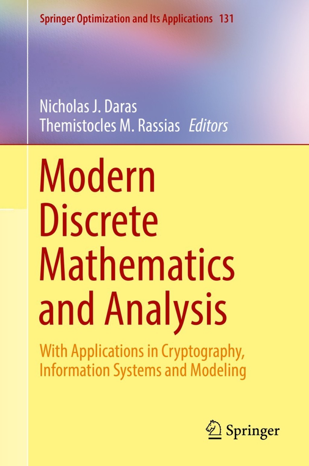 Modern Discrete Mathematics and Analysis With Applications in Cryptography, Information Systems and Modeling  â€“ PDF/EPUB Version Downloadable