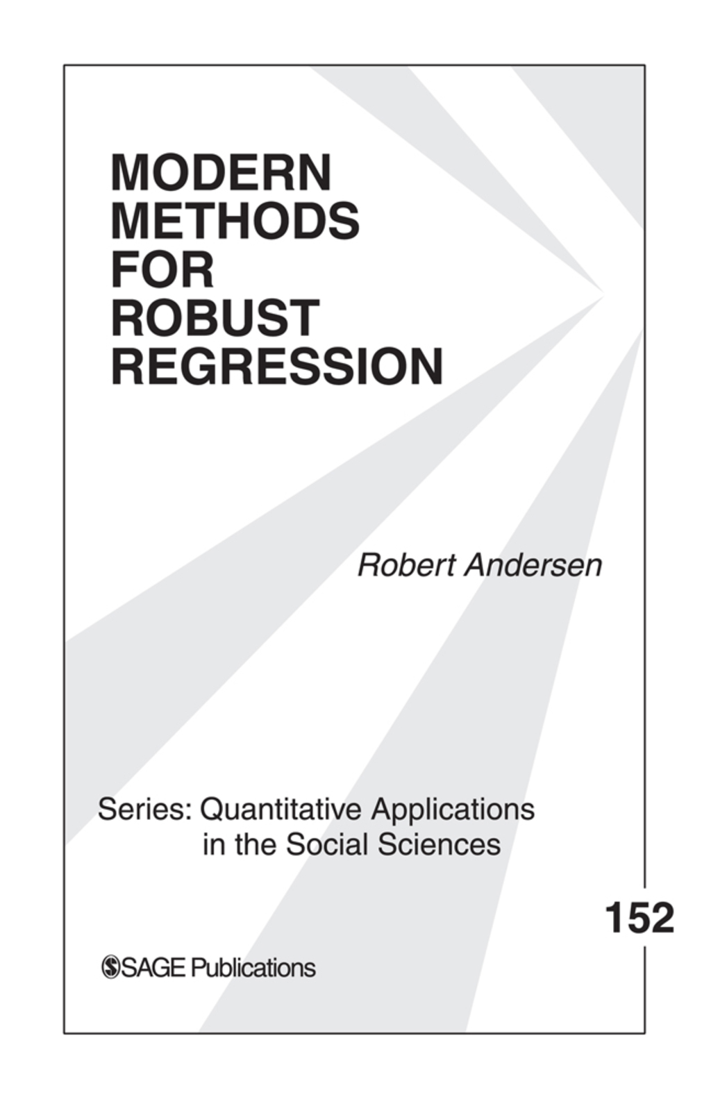 Modern Methods for Robust Regression 1st Edition â€“ PDF/EPUB Version Downloadable