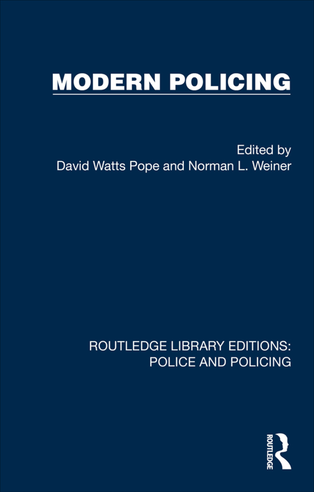 Modern Policing 1st Edition â€“ PDF/EPUB Version Downloadable