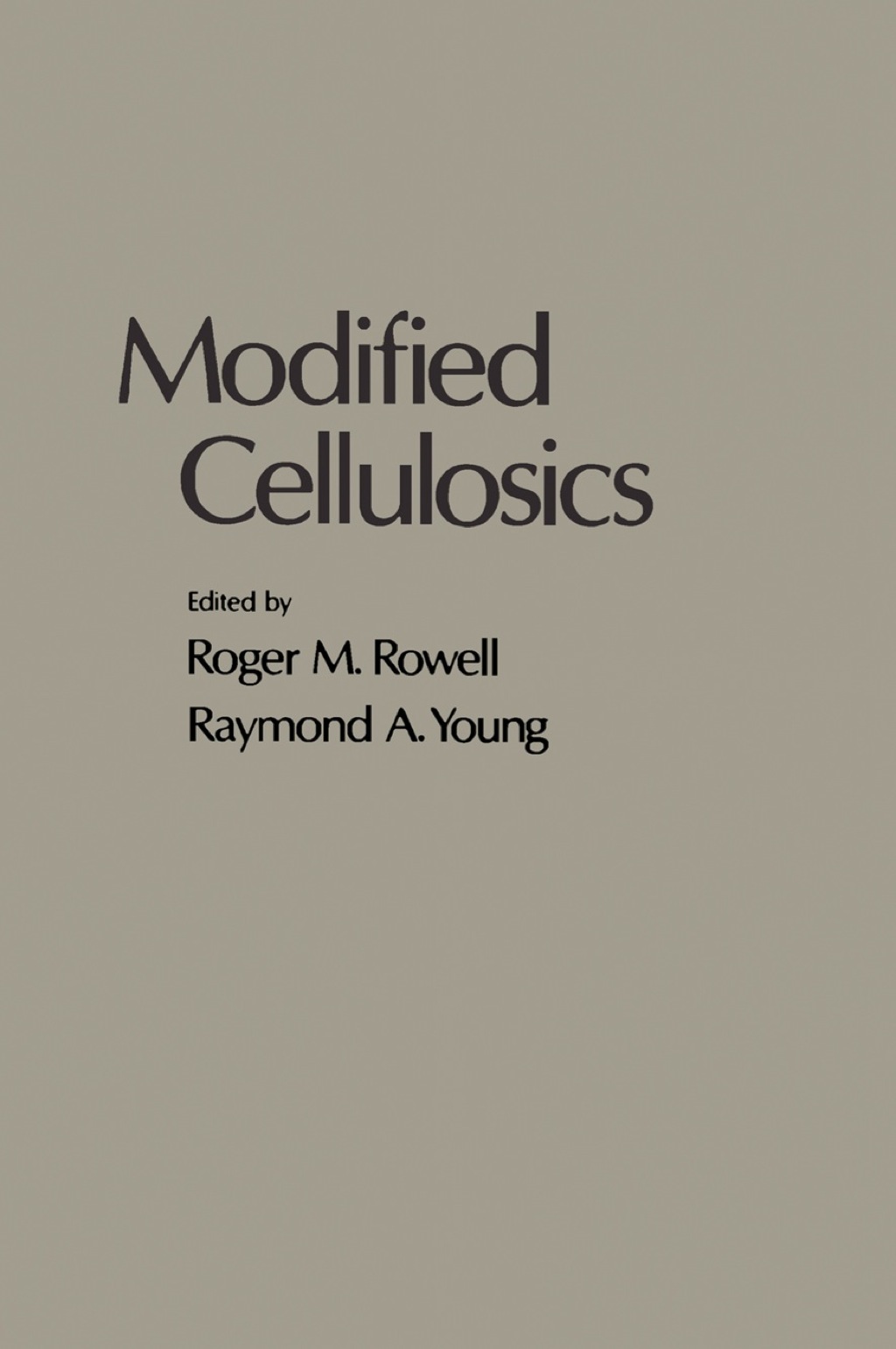 Modified Cellulosics 1st Edition â€“ PDF/EPUB Version Downloadable