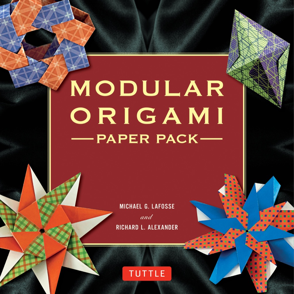 Modular Origami Paper Pack 350 Colorful Papers Perfect for Folding in 3D - (PDF/EPUB Version)