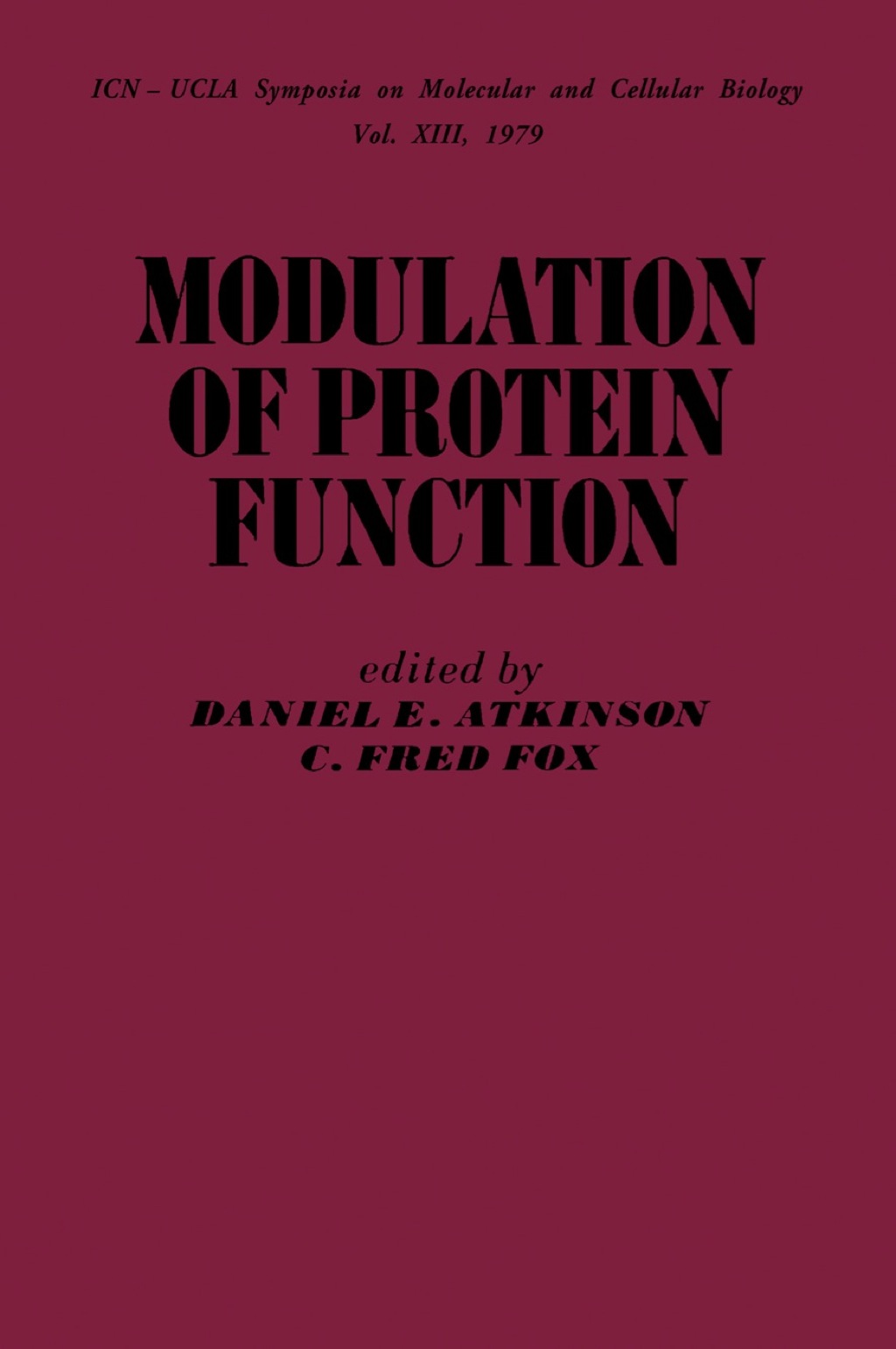 Modulation of Protein Function 5th Edition â€“ PDF/EPUB Version Downloadable