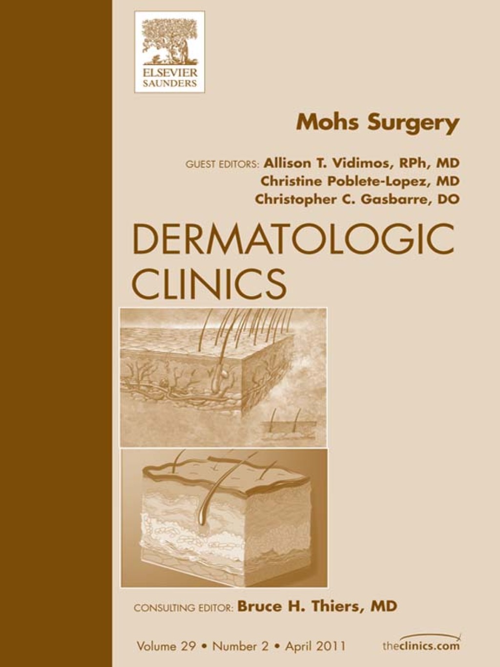Mohs Surgery, An Issue of Dermatologic Clinics  â€“ PDF/EPUB Version Downloadable
