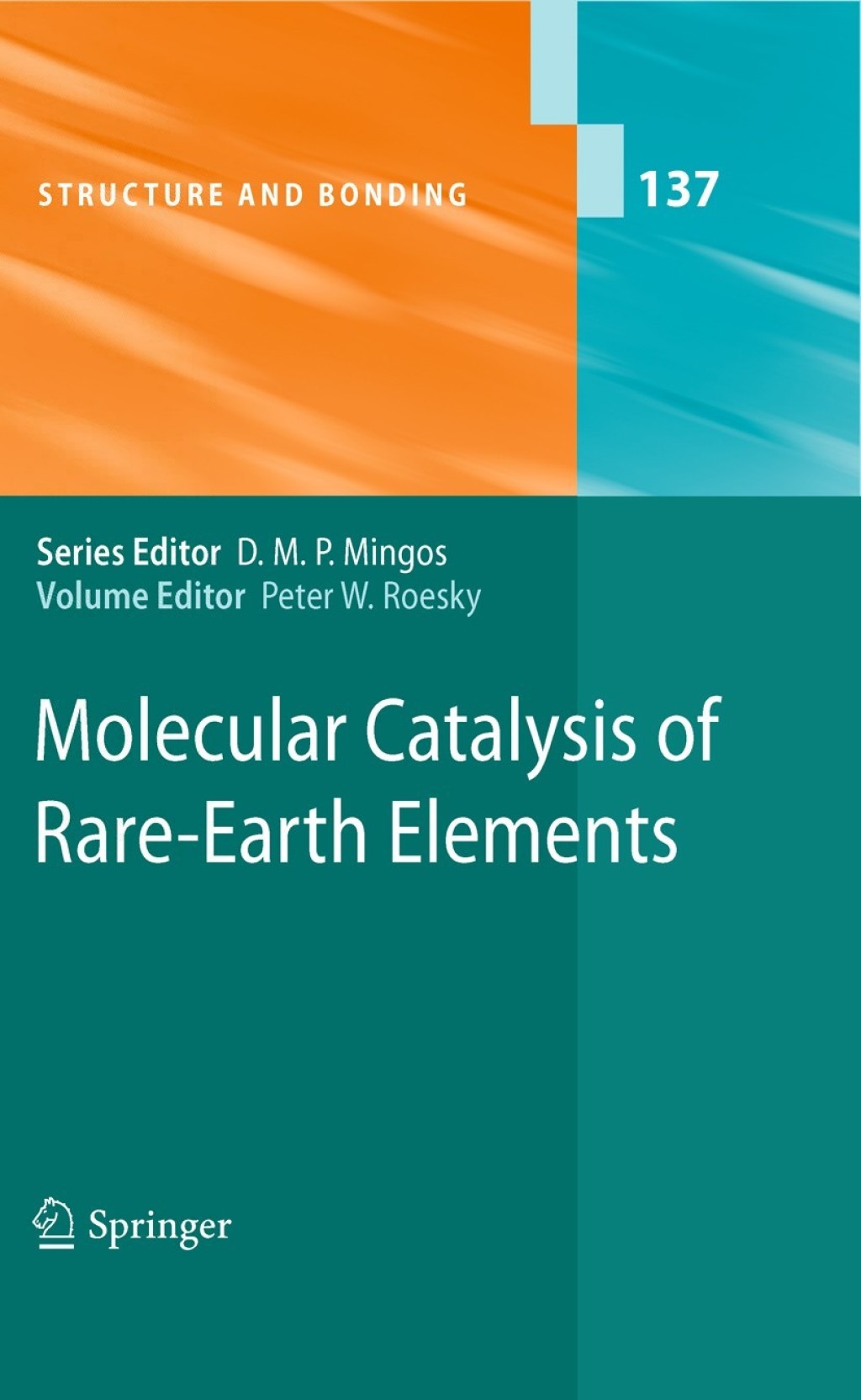 Molecular Catalysis of Rare-Earth Elements 1st Edition â€“ PDF/EPUB Version Downloadable
