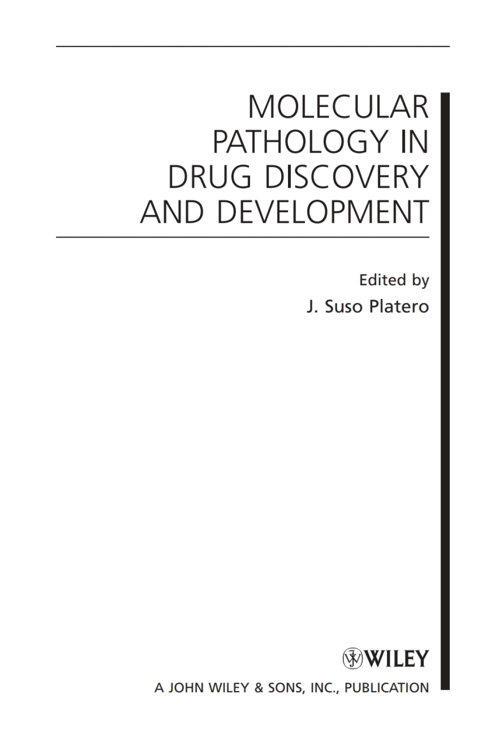 Molecular Pathology in Drug Discovery and Development 1st Edition â€“ PDF/EPUB Version Downloadable