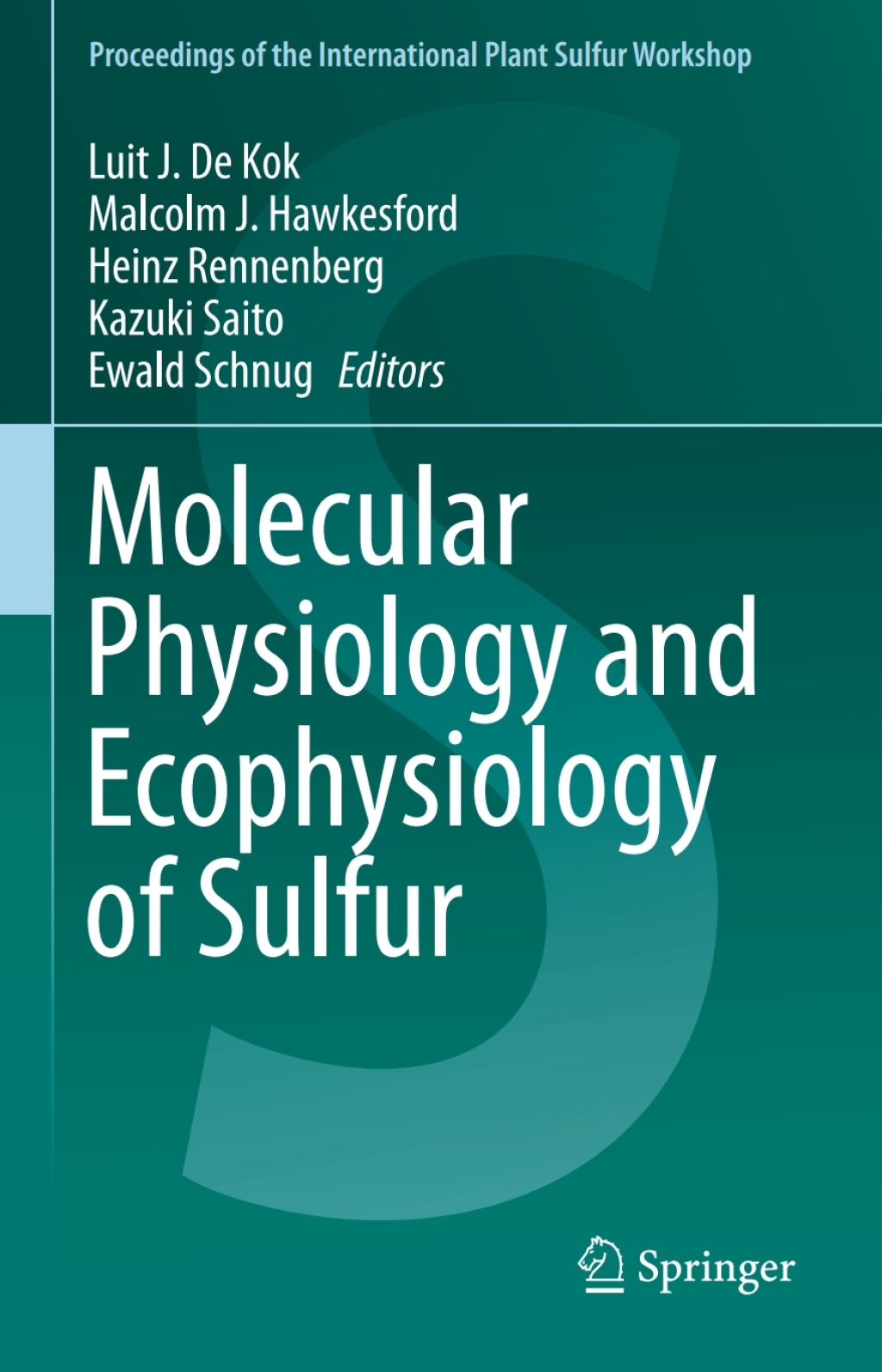Molecular Physiology and Ecophysiology of Sulfur  â€“ PDF/EPUB Version Downloadable