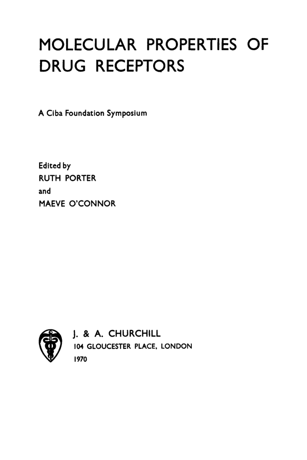 Molecular Properties of Drug Receptors 1st Edition â€“ PDF/EPUB Version Downloadable