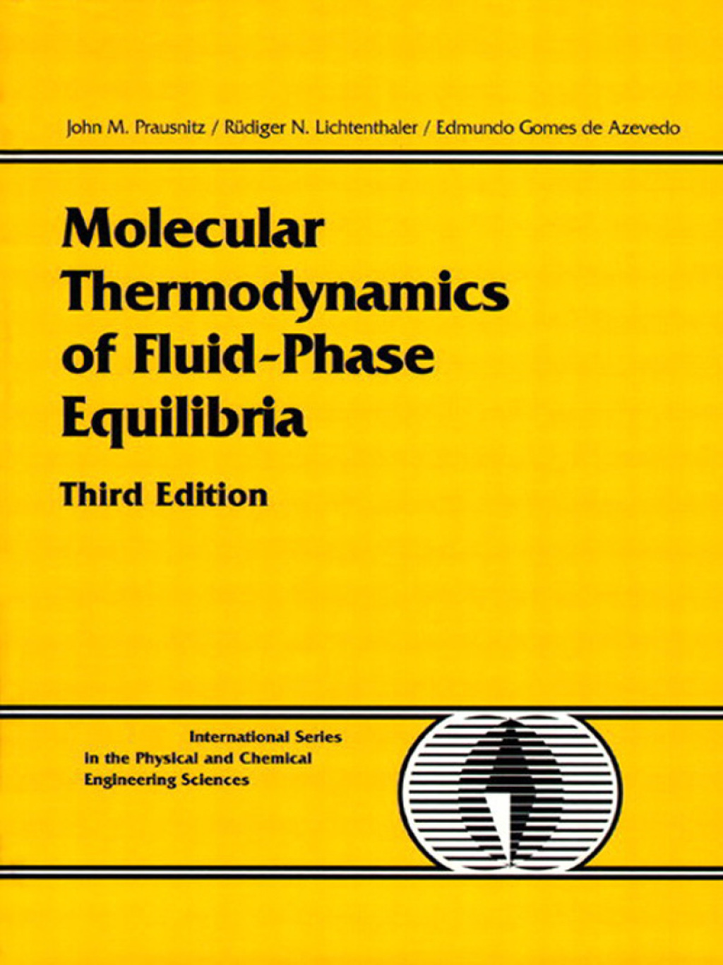 Molecular Thermodynamics of Fluid-Phase Equilibria 3rd Edition â€“ PDF/EPUB Version Downloadable