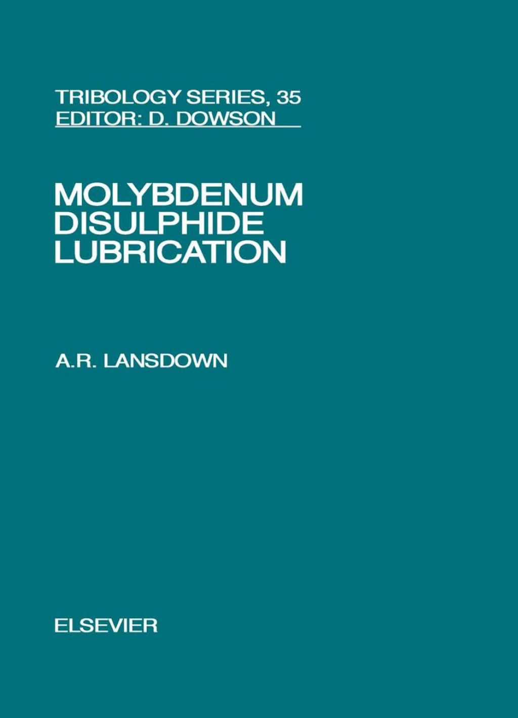 Molybdenum Disulphide Lubrication  â€“ PDF/EPUB Version Downloadable