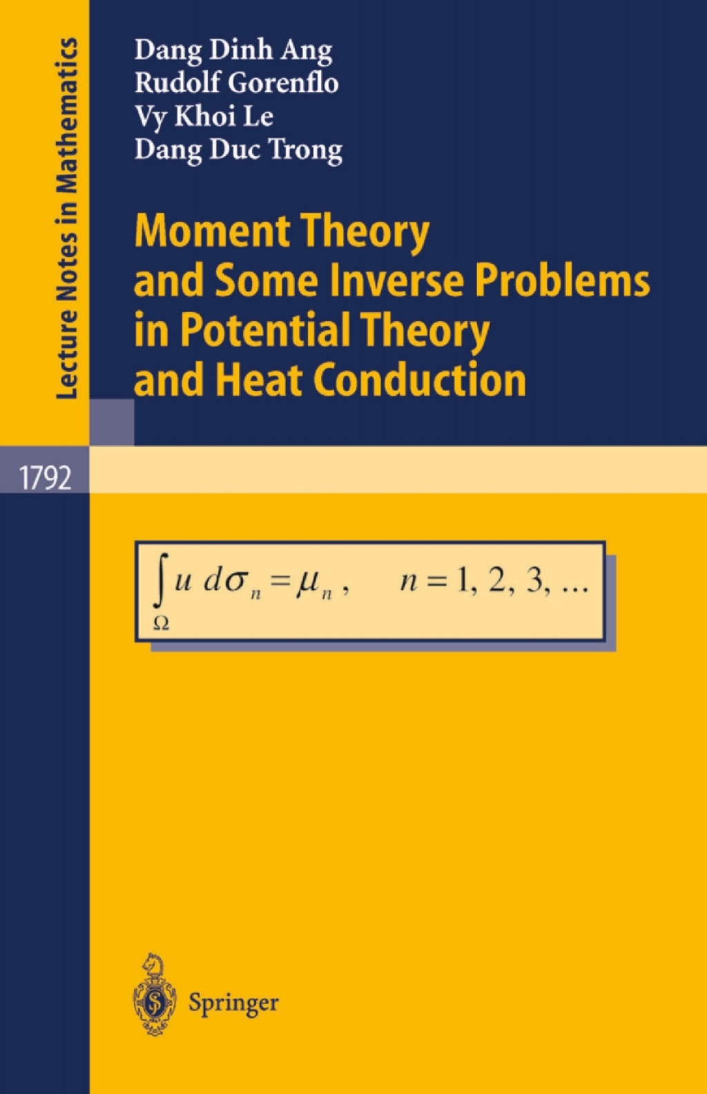 Moment Theory and Some Inverse Problems in Potential Theory and Heat Conduction  â€“ PDF/EPUB Version Downloadable