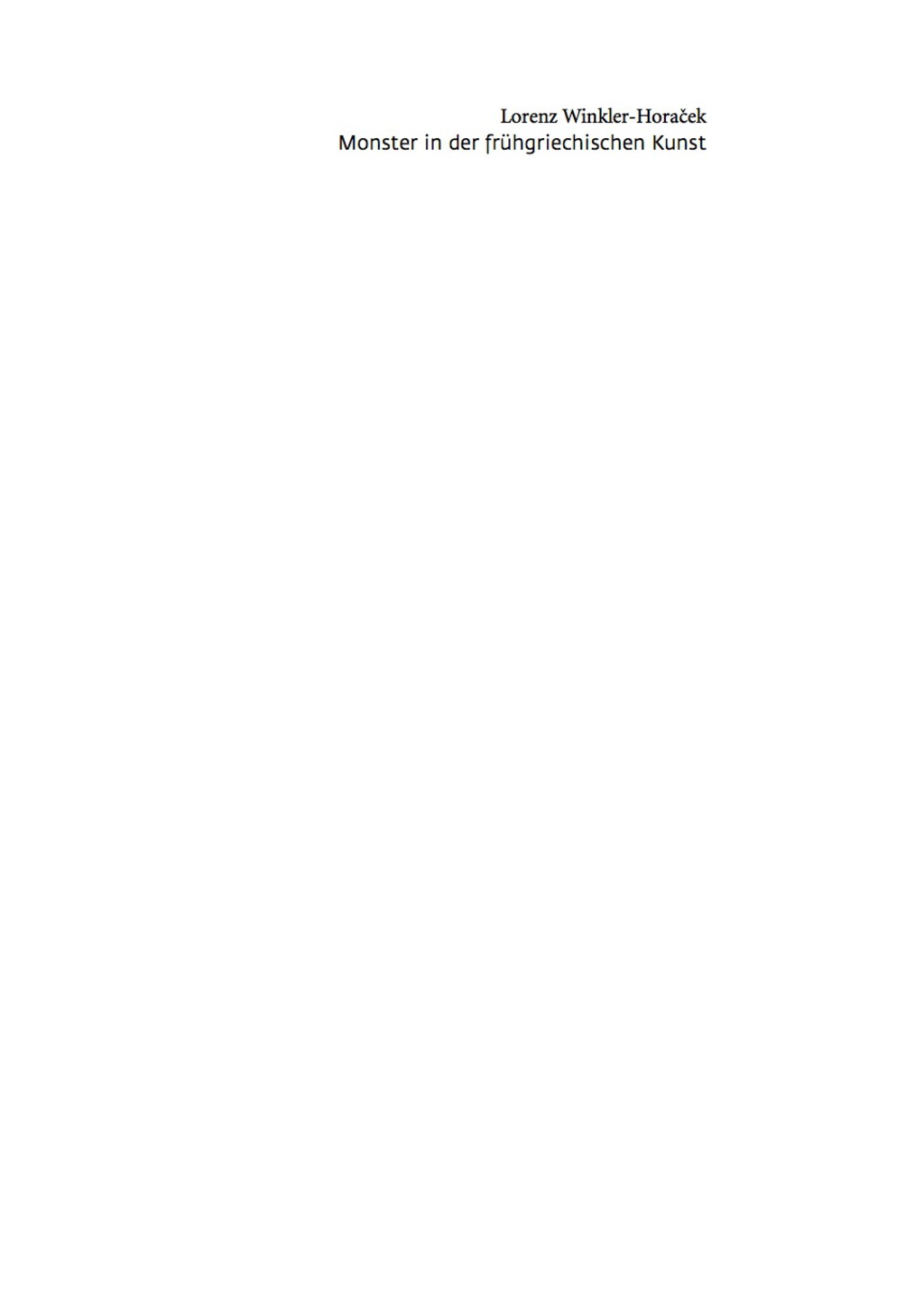 Monster in der frühgriechischen Kunst Die Überwindung des Unfassbaren 1st Edition – PDF/EPUB Version Downloadable