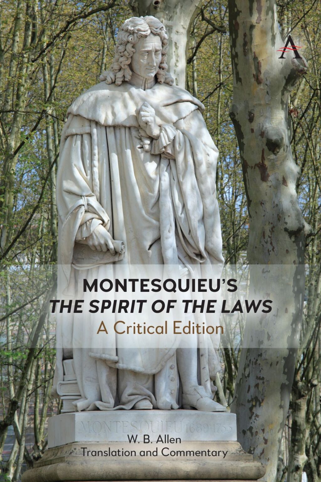 Montesquieu's 'The Spirit of the Laws' A Critical Edition  â€“ PDF/EPUB Version Downloadable