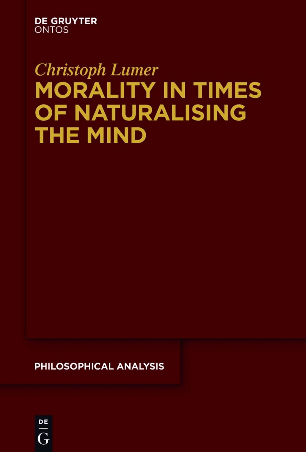 Morality in Times of Naturalising the Mind 1st Edition â€“ PDF/EPUB Version Downloadable