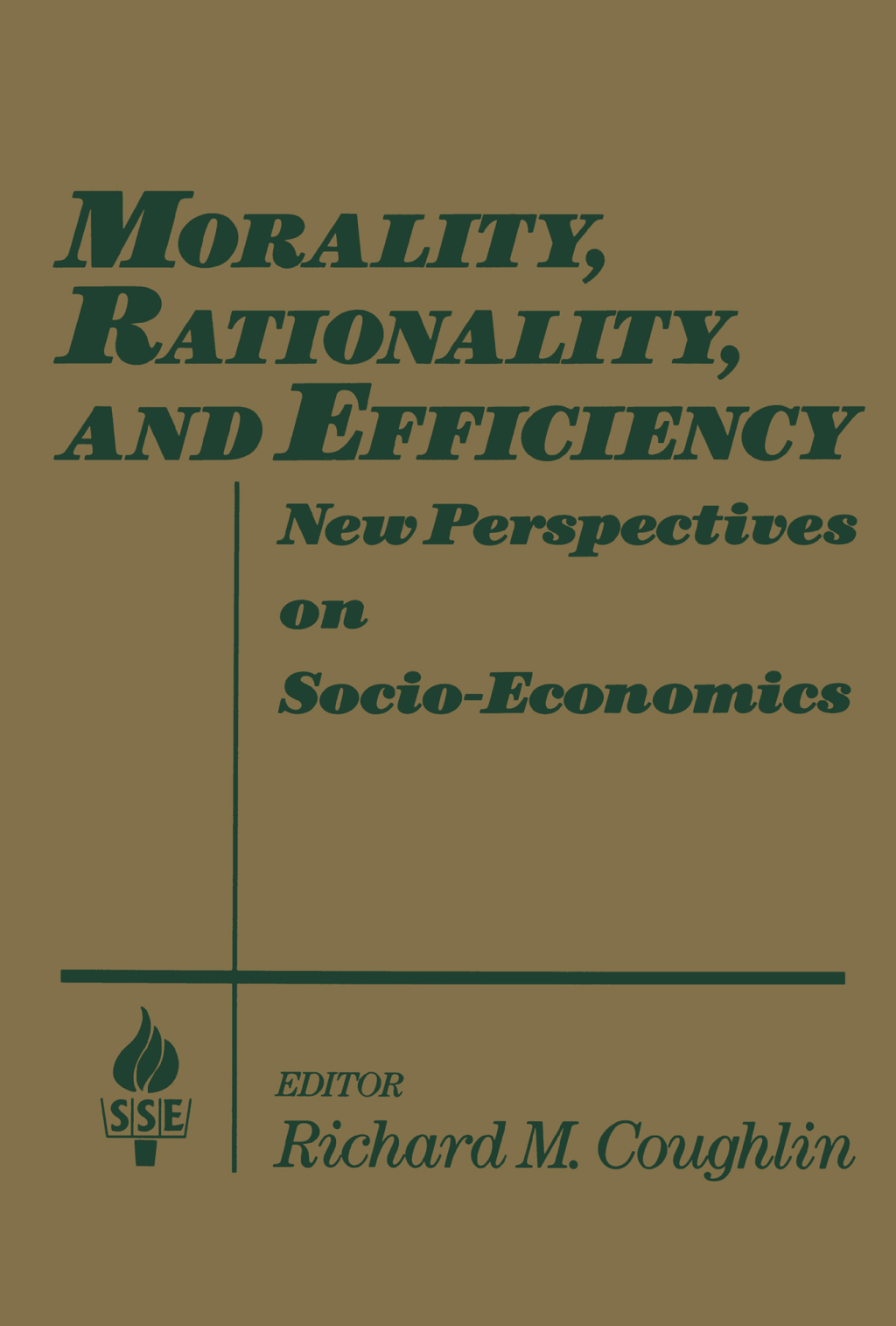 Morality, Rationality and Efficiency New Perspectives on Socio-economics 1st Edition â€“ PDF/EPUB Version Downloadable