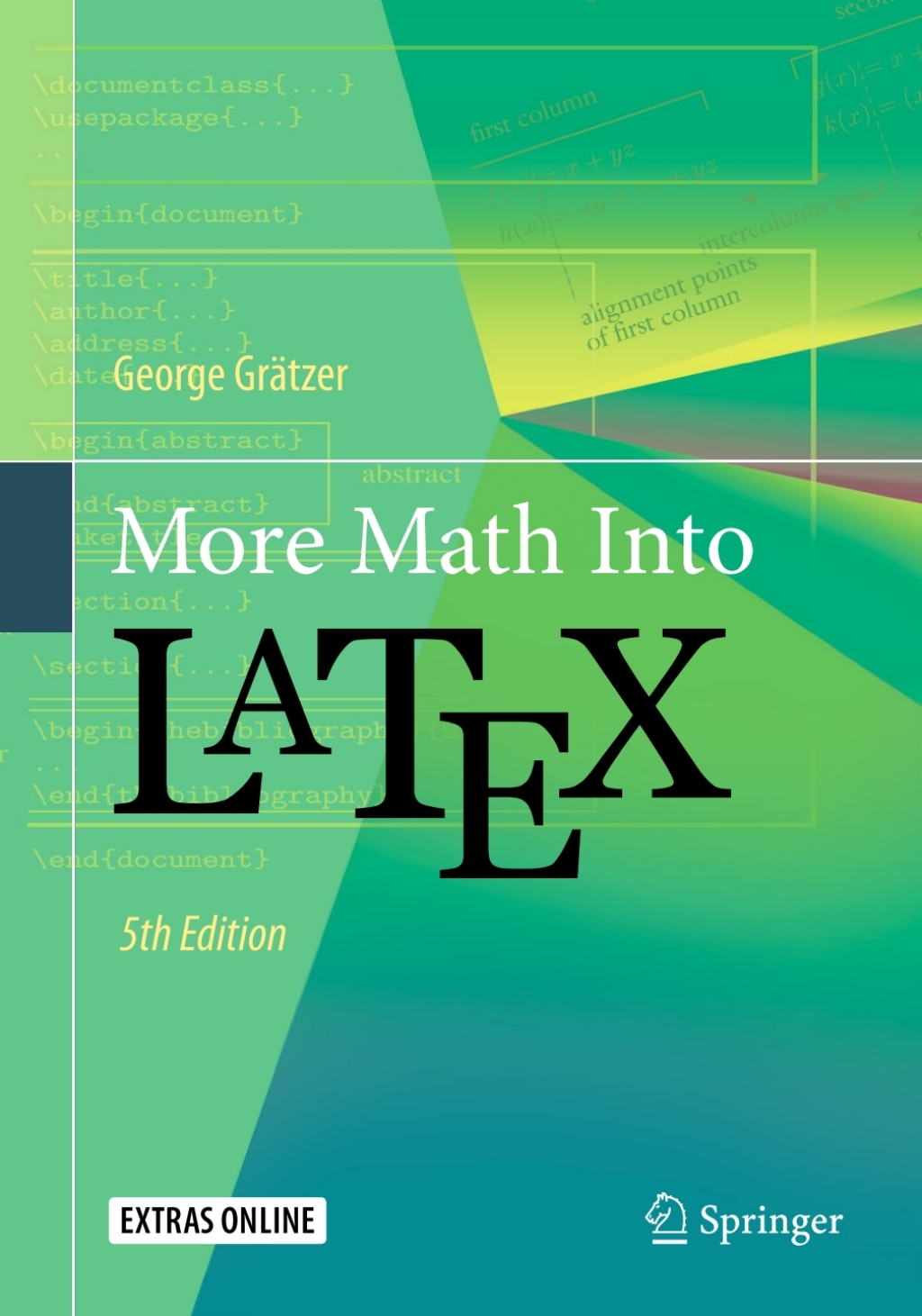 More Math Into LaTeX 5th Edition â€“ PDF/EPUB Version Downloadable