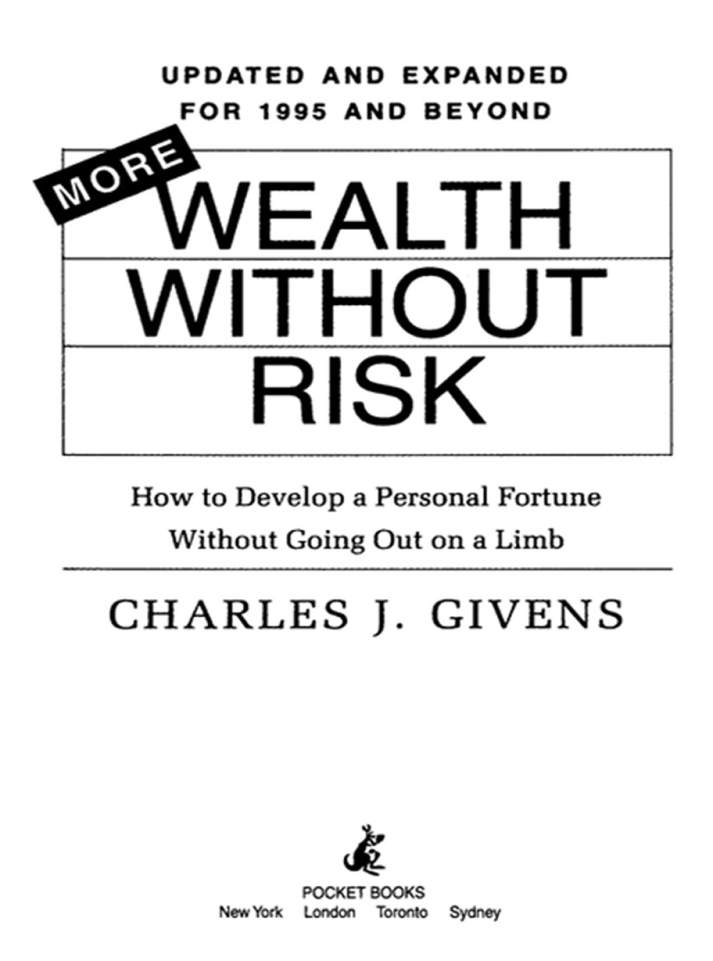 More Wealth Without Risk - (PDF/EPUB Version)