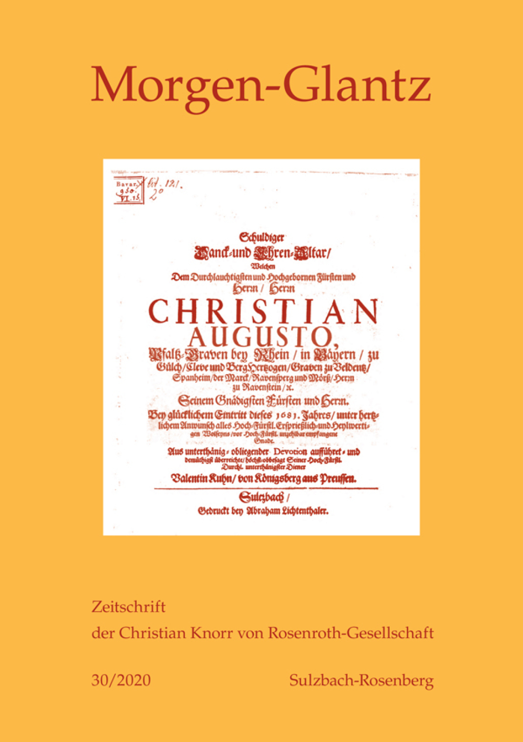 Morgen-Glantz 30 (2020) 1st Edition â€“ PDF/EPUB Version Downloadable