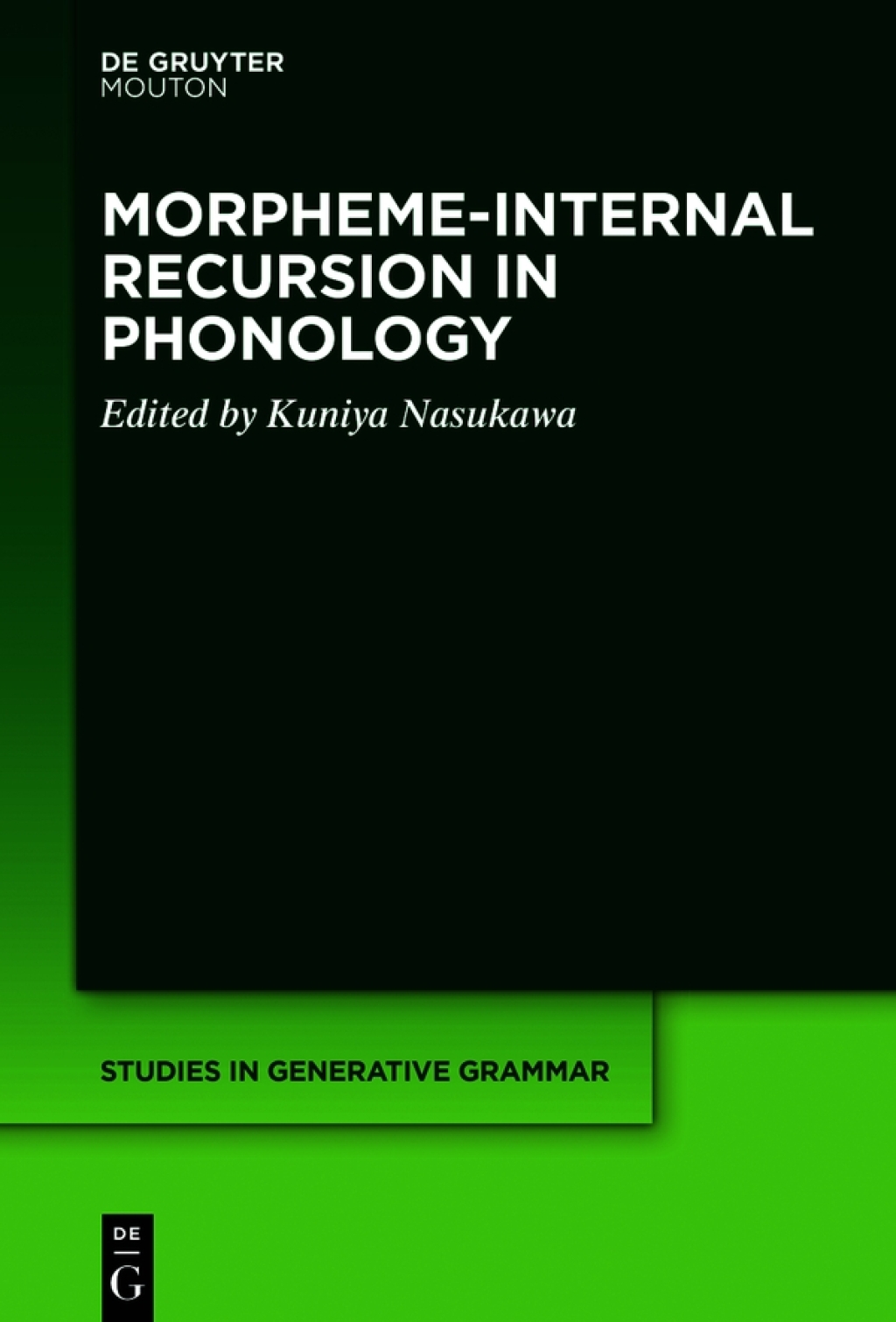 Morpheme-internal Recursion in Phonology 1st Edition â€“ PDF/EPUB Version Downloadable