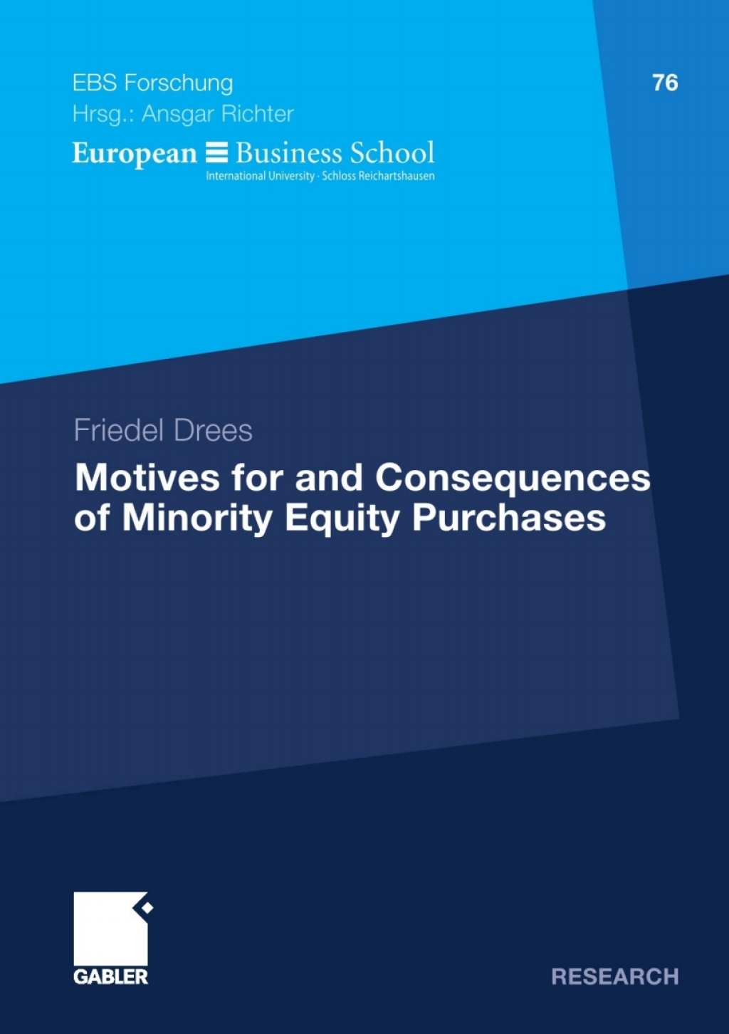 Motives for and Consequences of Minority Equity Purchases  â€“ PDF/EPUB Version Downloadable