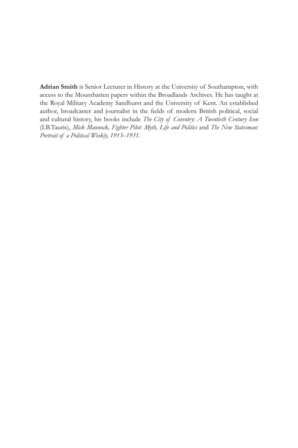 Mountbatten Apprentice War Lord 1st Edition â€“ PDF/EPUB Version Downloadable