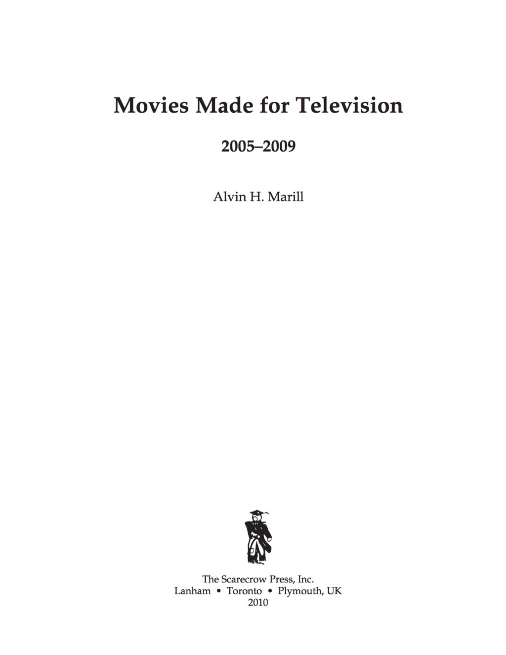 Movies Made for Television  â€“ PDF/EPUB Version Downloadable